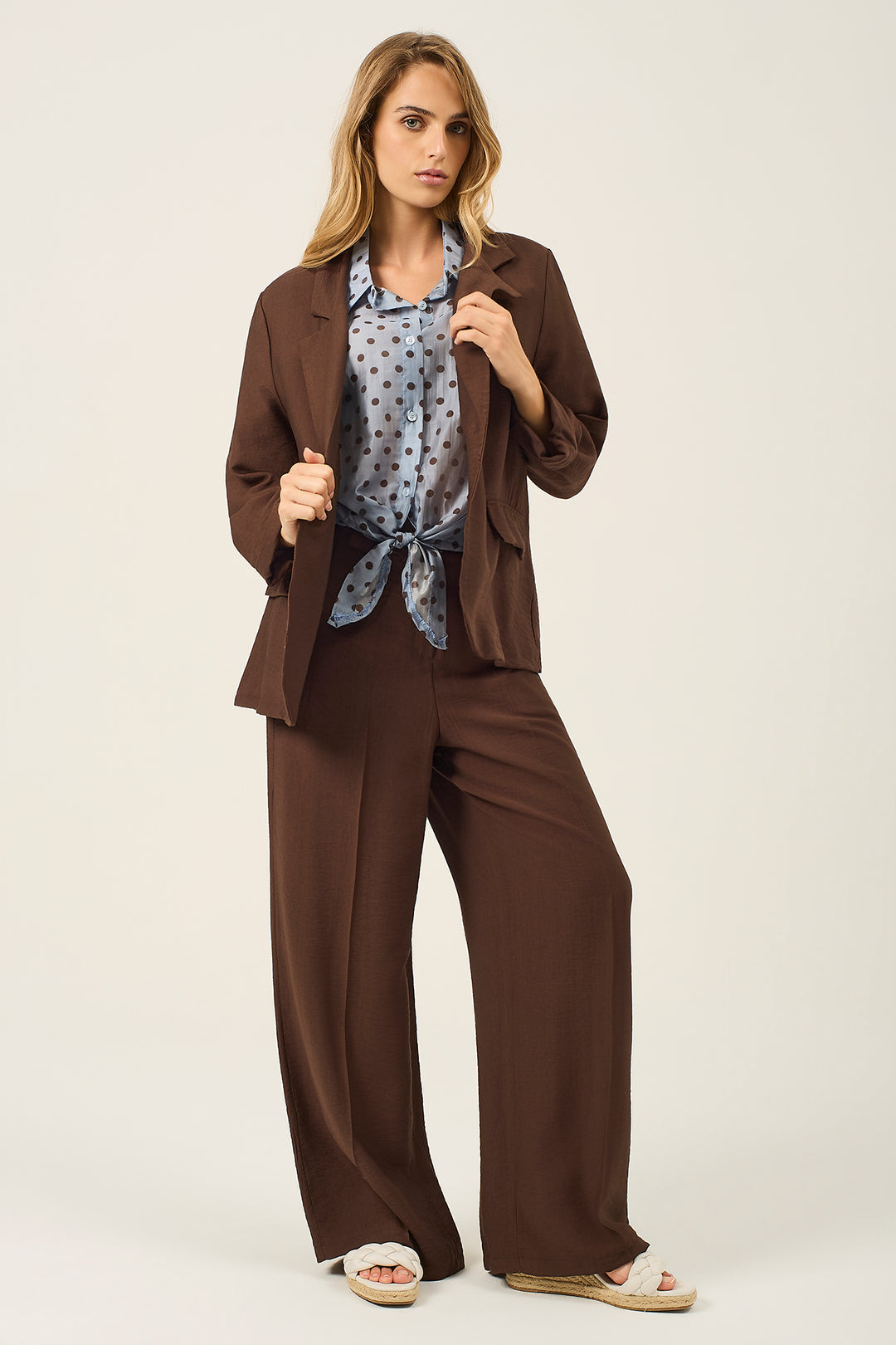 Pantalone chino palazzo