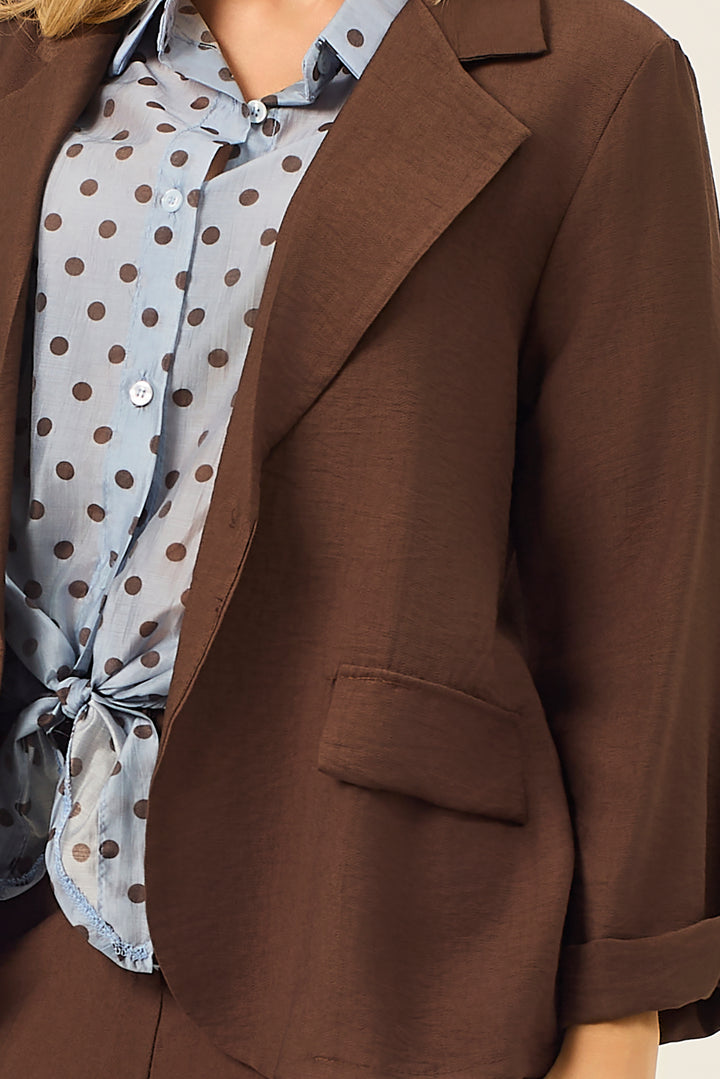 Blazer sfoderato a un bottone