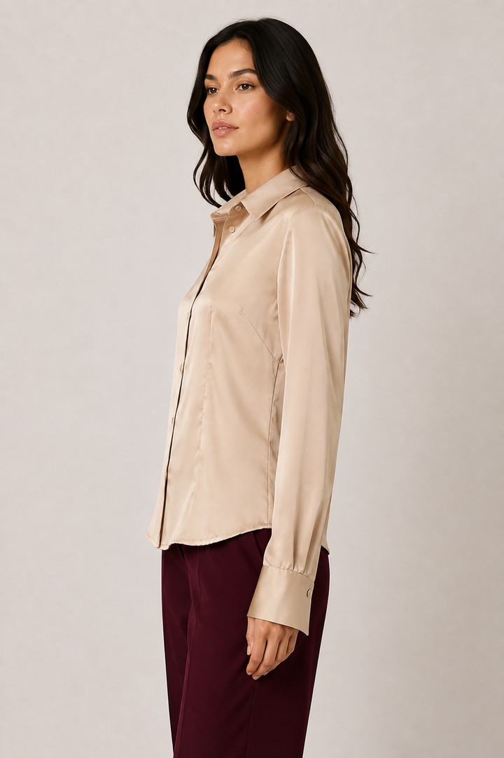 Camicia in satin