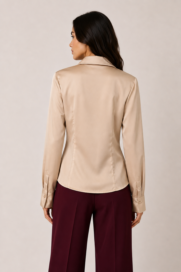 Camicia in satin