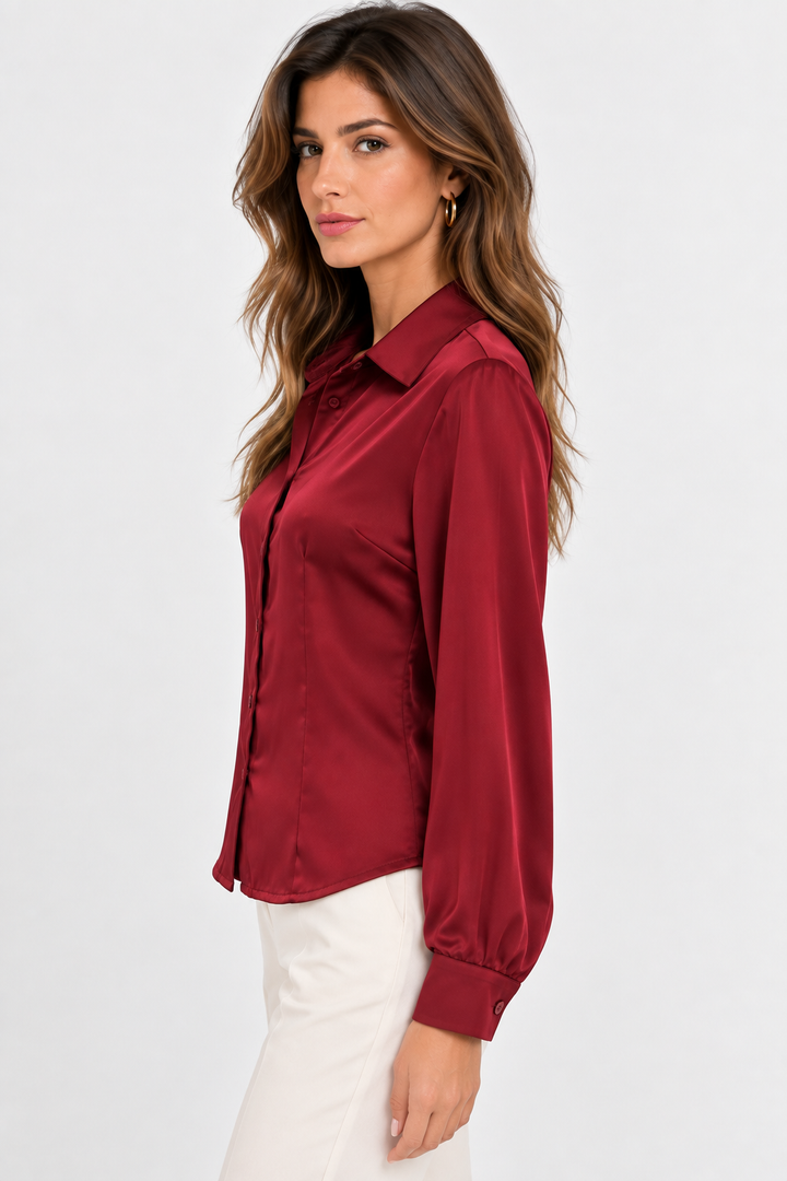 Camicia in satin