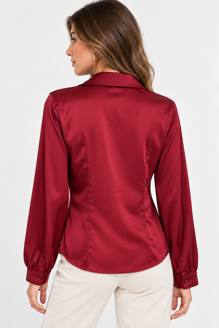 Camicia in satin