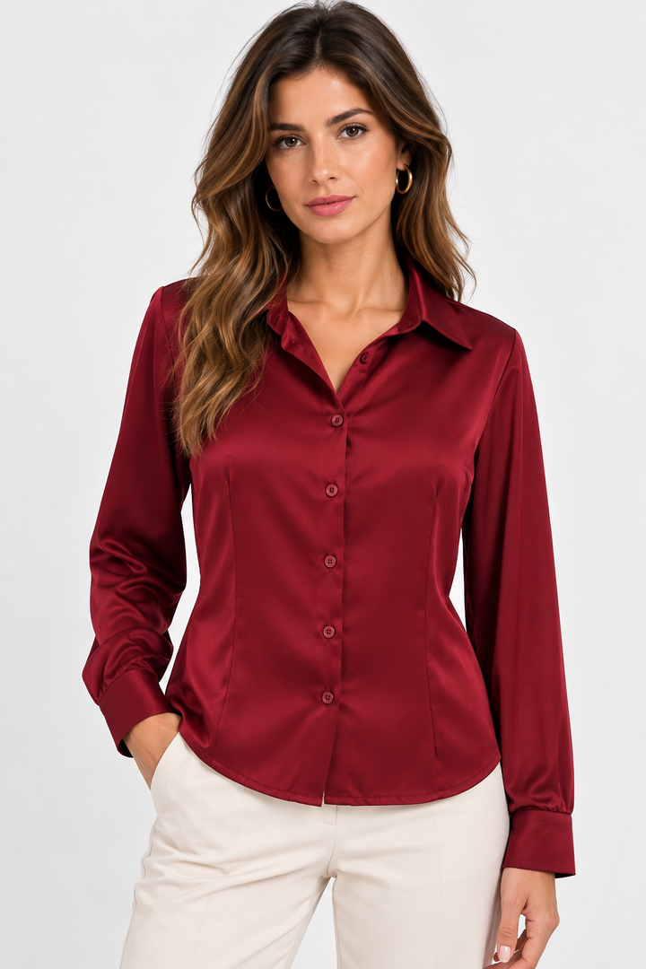 Camicia in satin