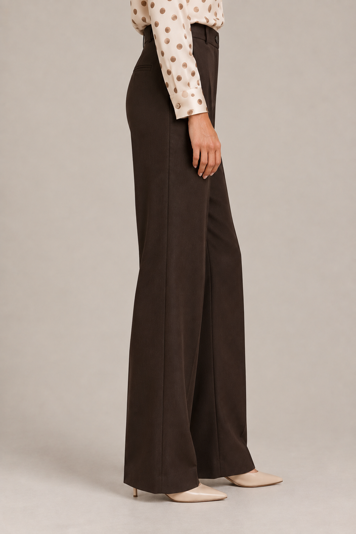 Pantalone chino in gabardine stretch