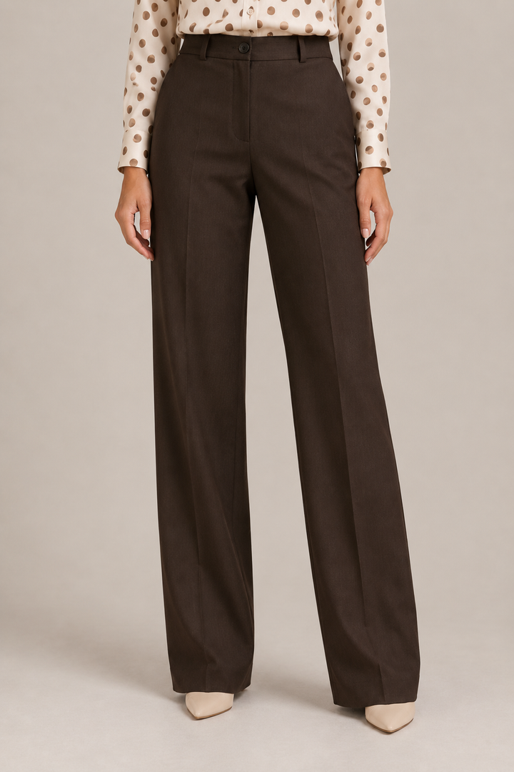 Pantalone chino in gabardine stretch