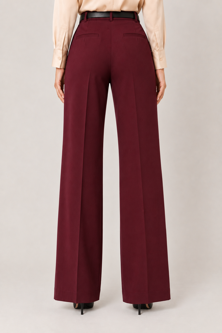 Pantalone chino in gabardine stretch