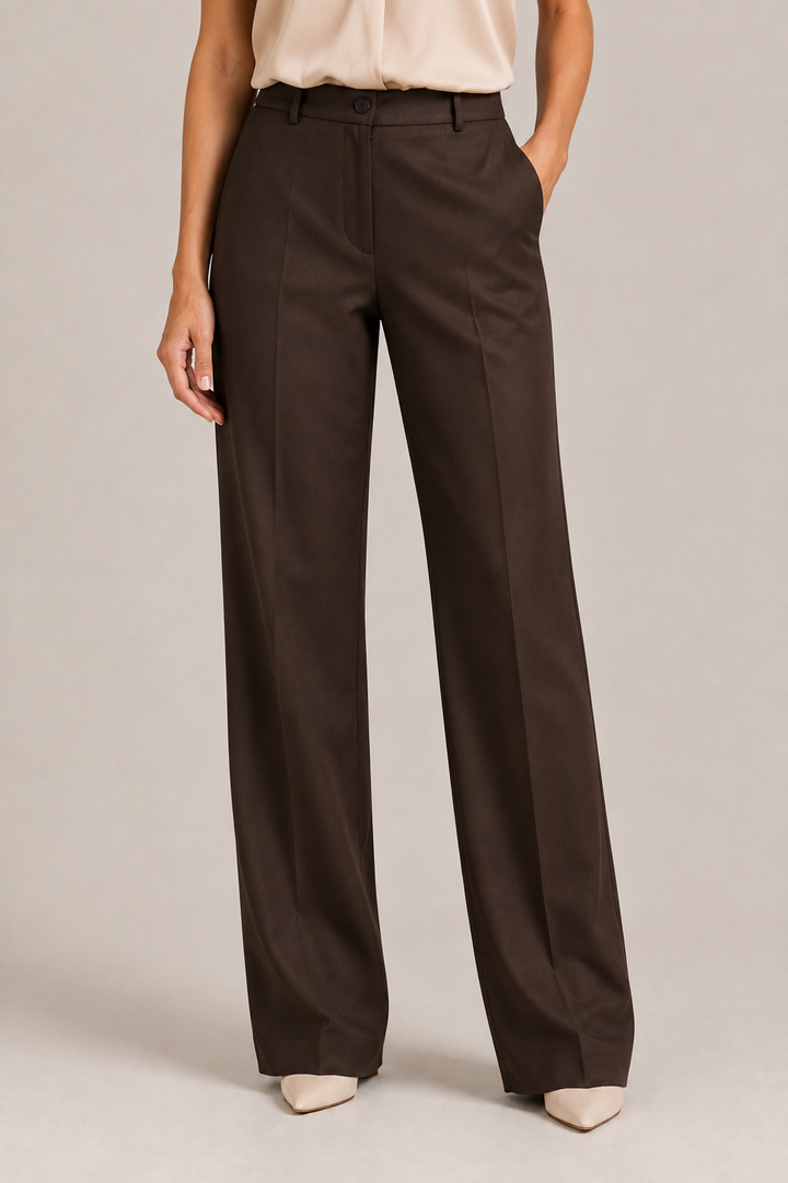 Pantalone chino in gabardine stretch