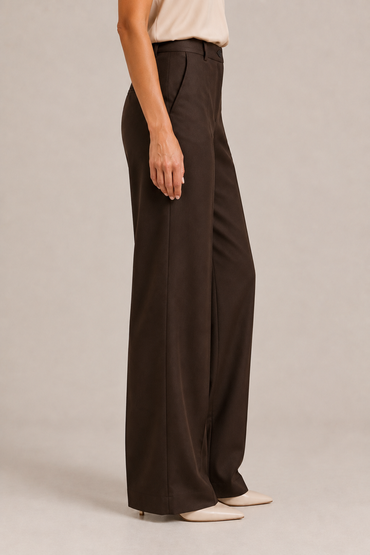 Pantalone chino in gabardine stretch