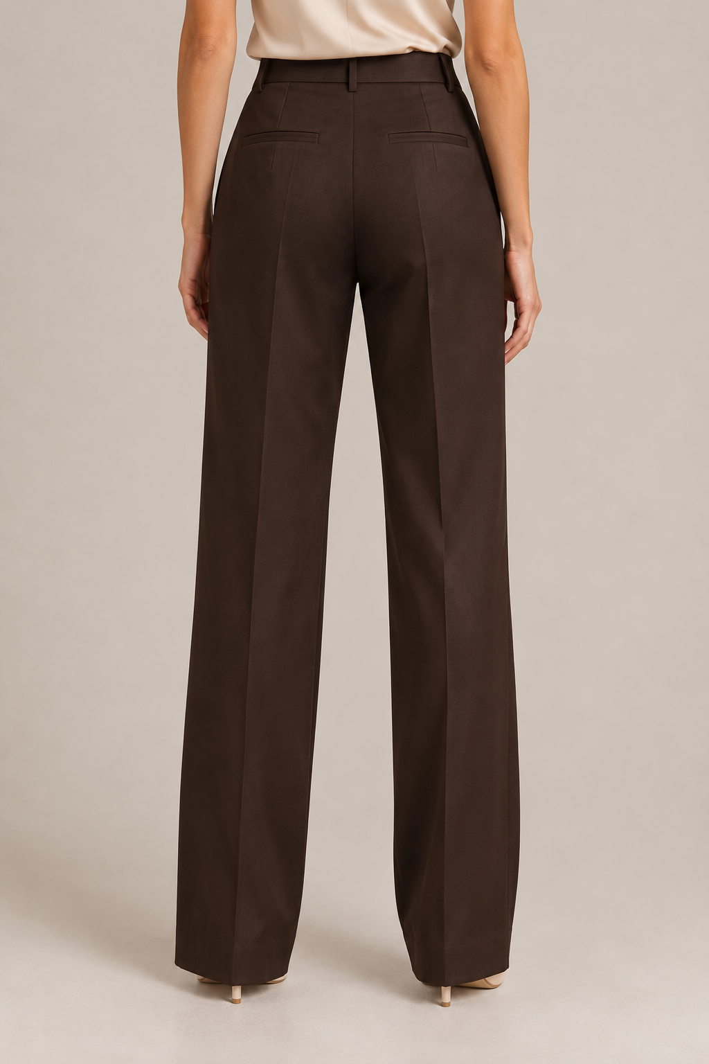 Pantalone chino in gabardine stretch