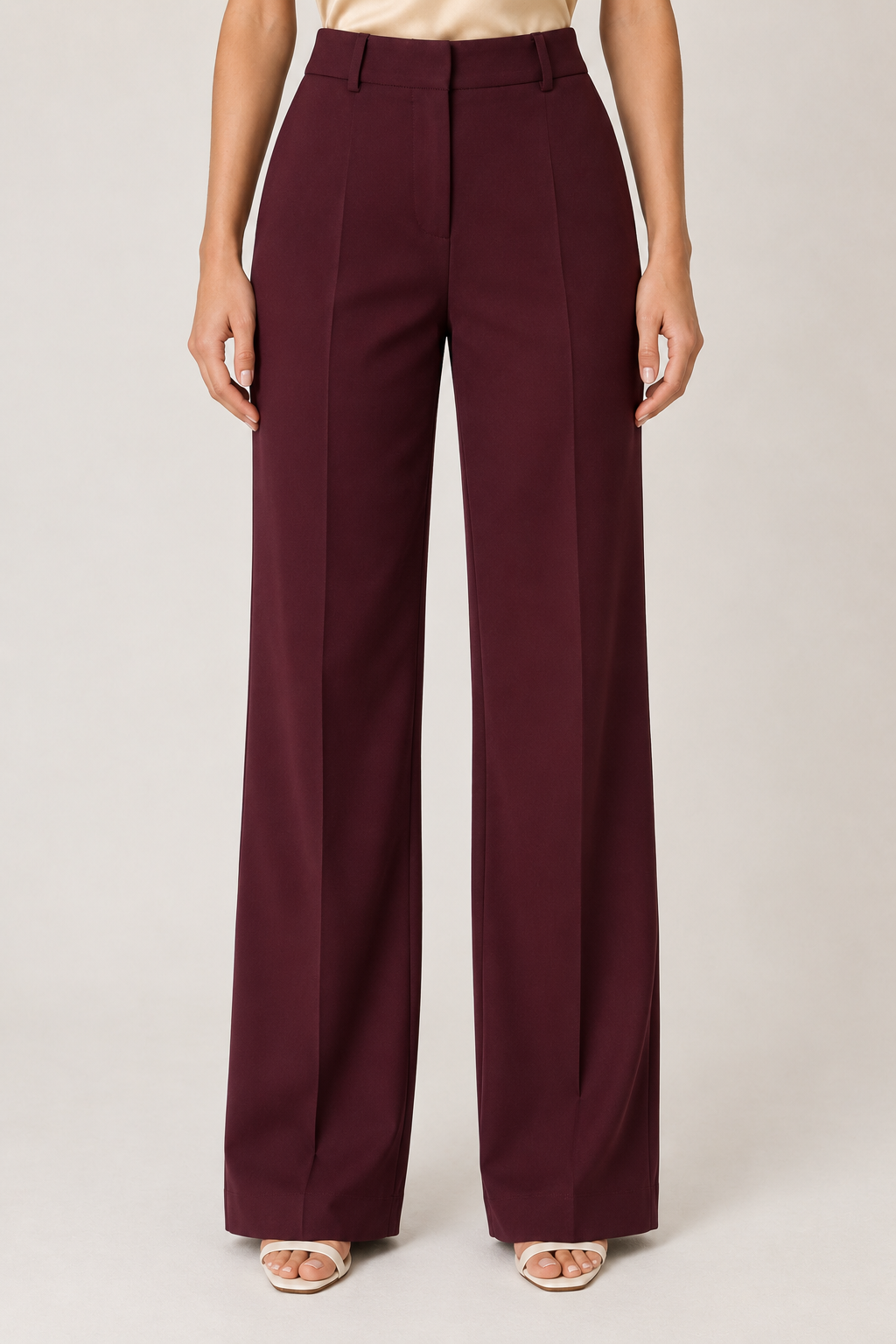 Pantalone chino in gabardine stretch
