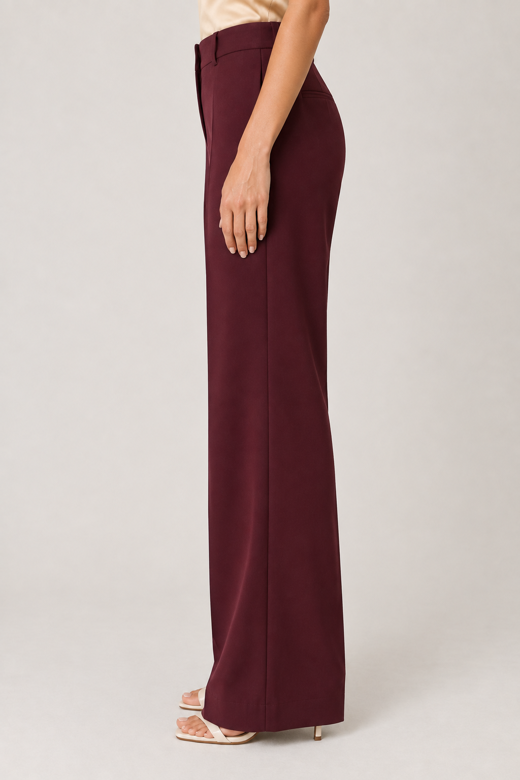 Pantalone chino in gabardine stretch
