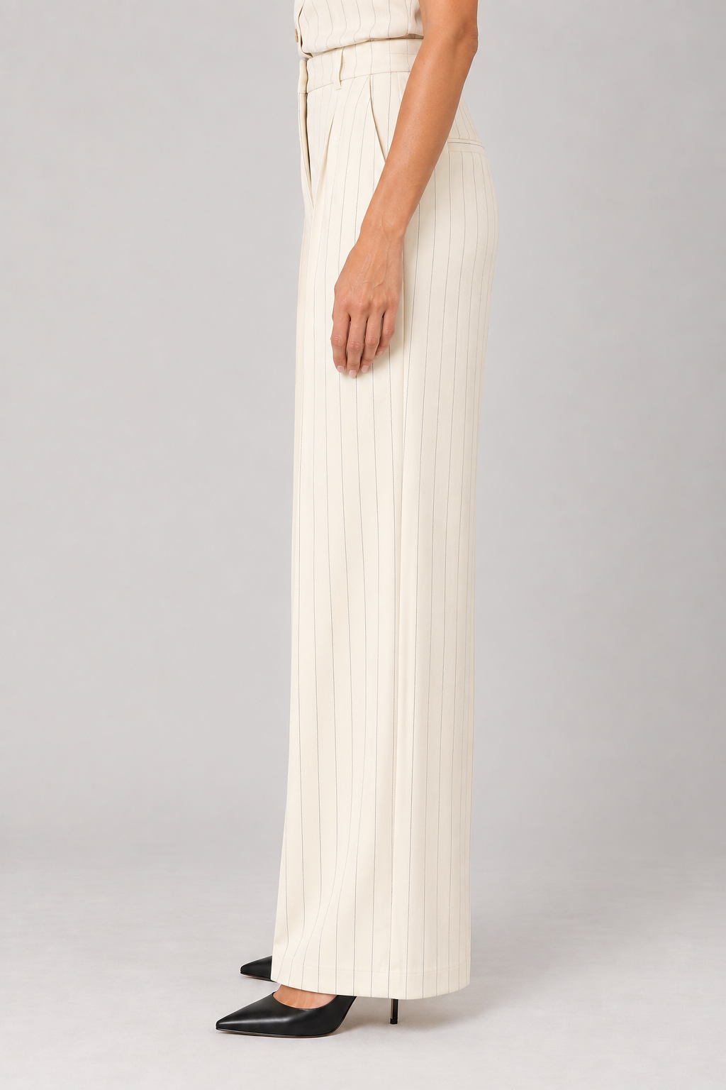 Pantalone chino gessato
