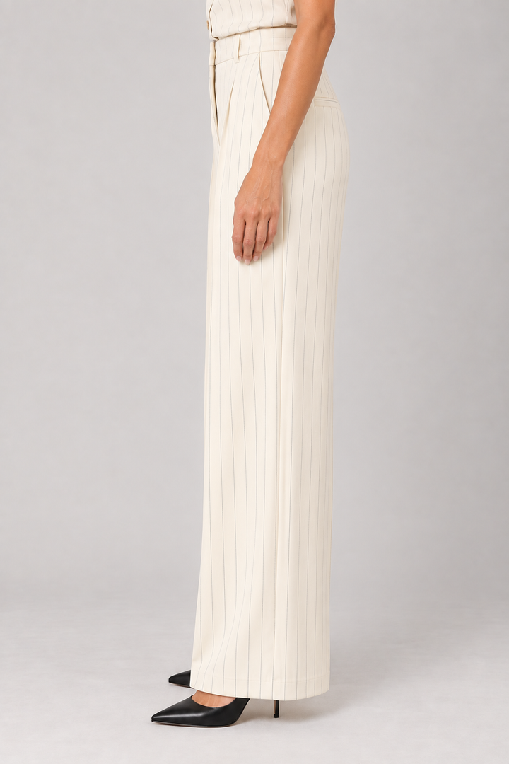 Pantalone chino gessato