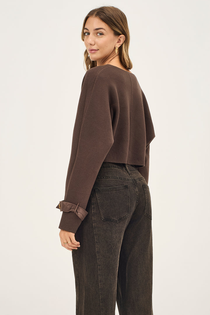 Cardigan cropped