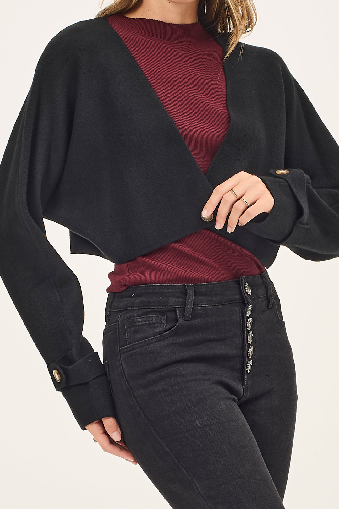 Cardigan cropped