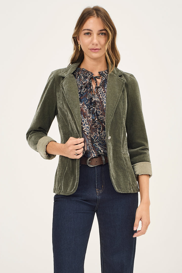 Blazer in fustagno