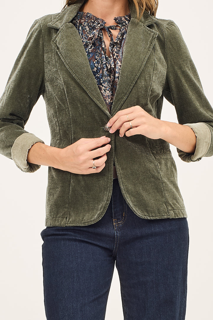 Blazer in fustagno