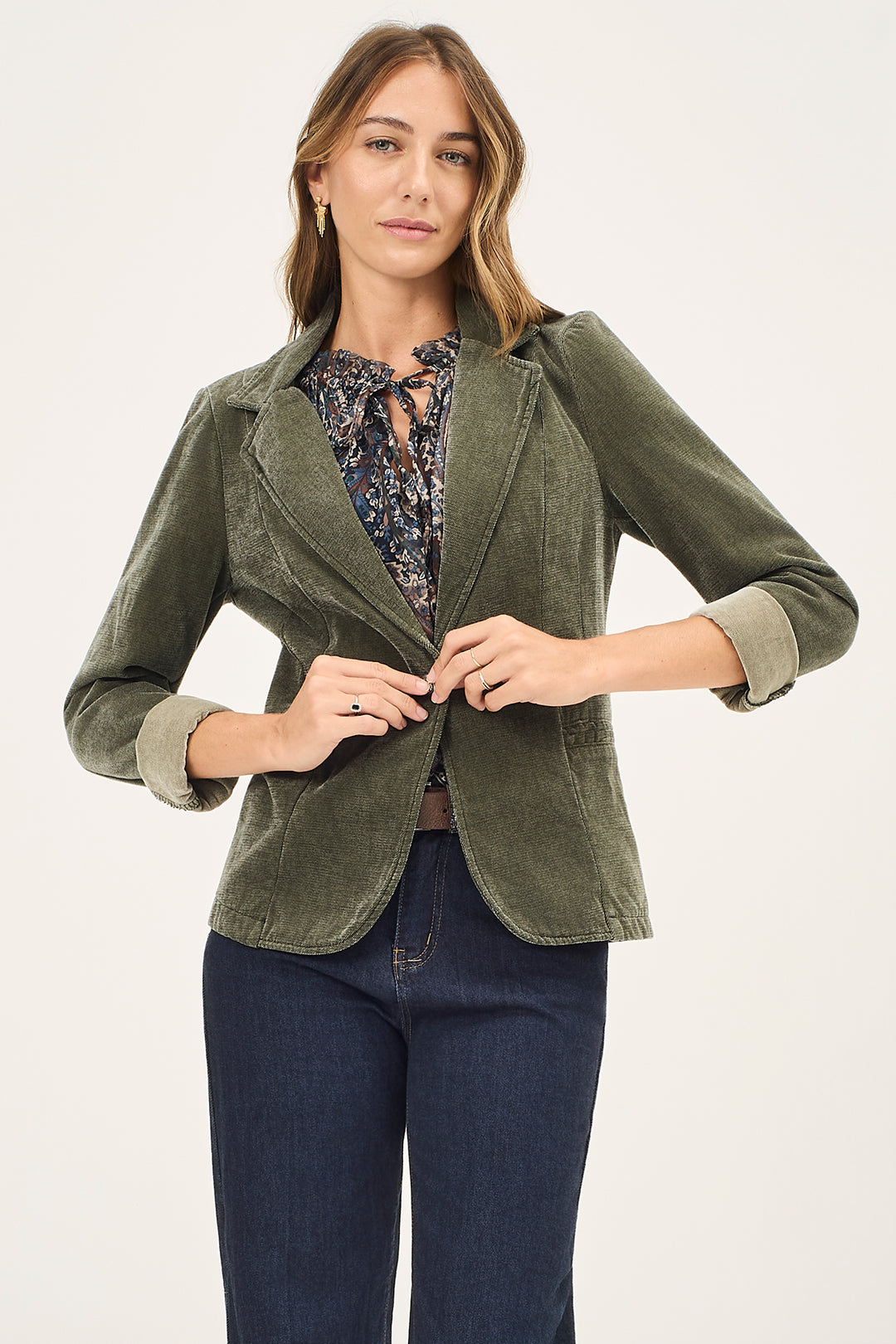 Blazer in fustagno