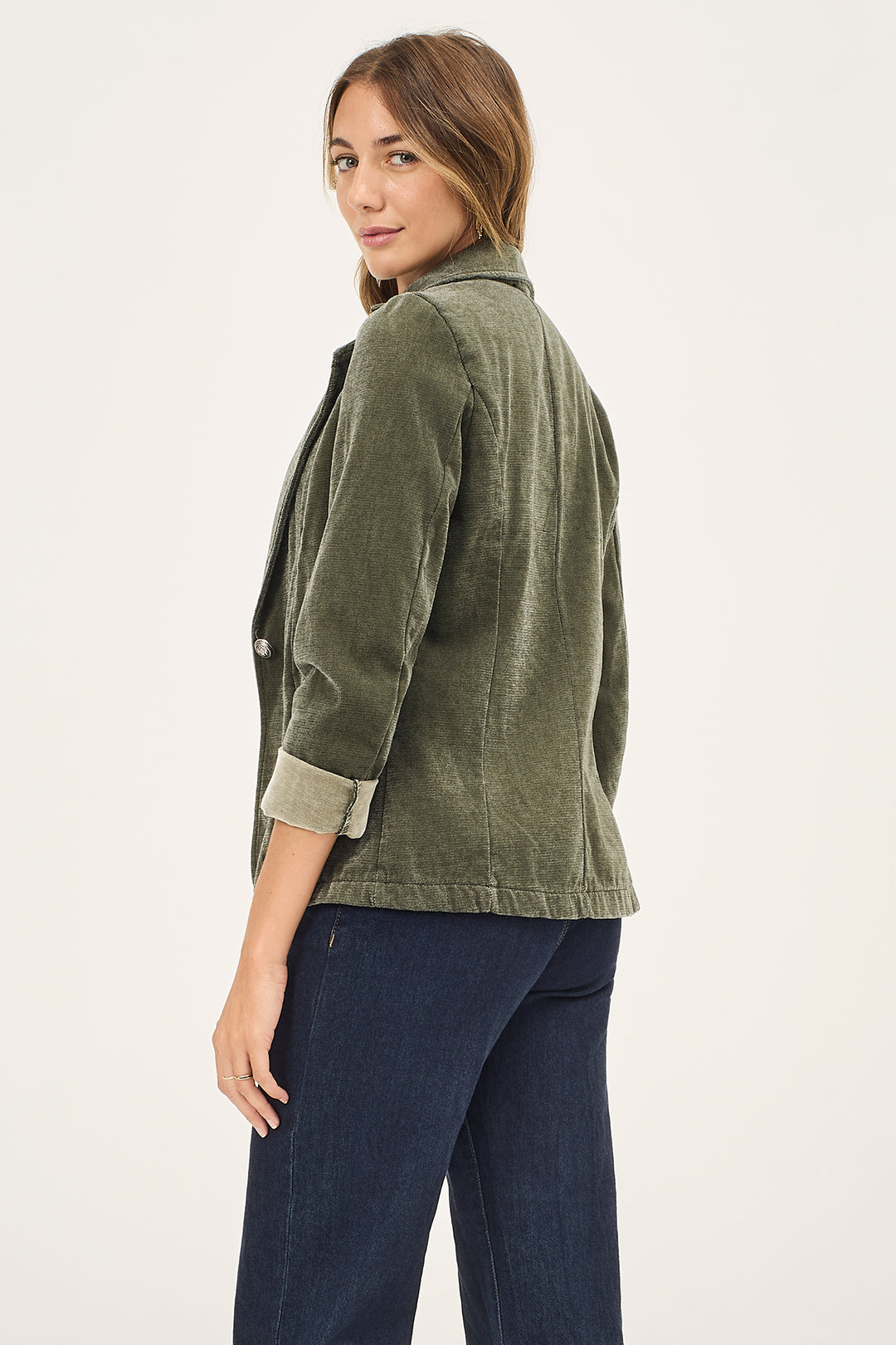 Blazer in fustagno