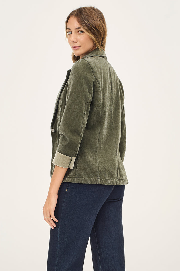 Blazer in fustagno