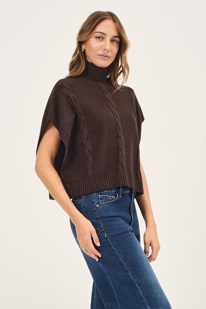 Gilet docevita con trecce