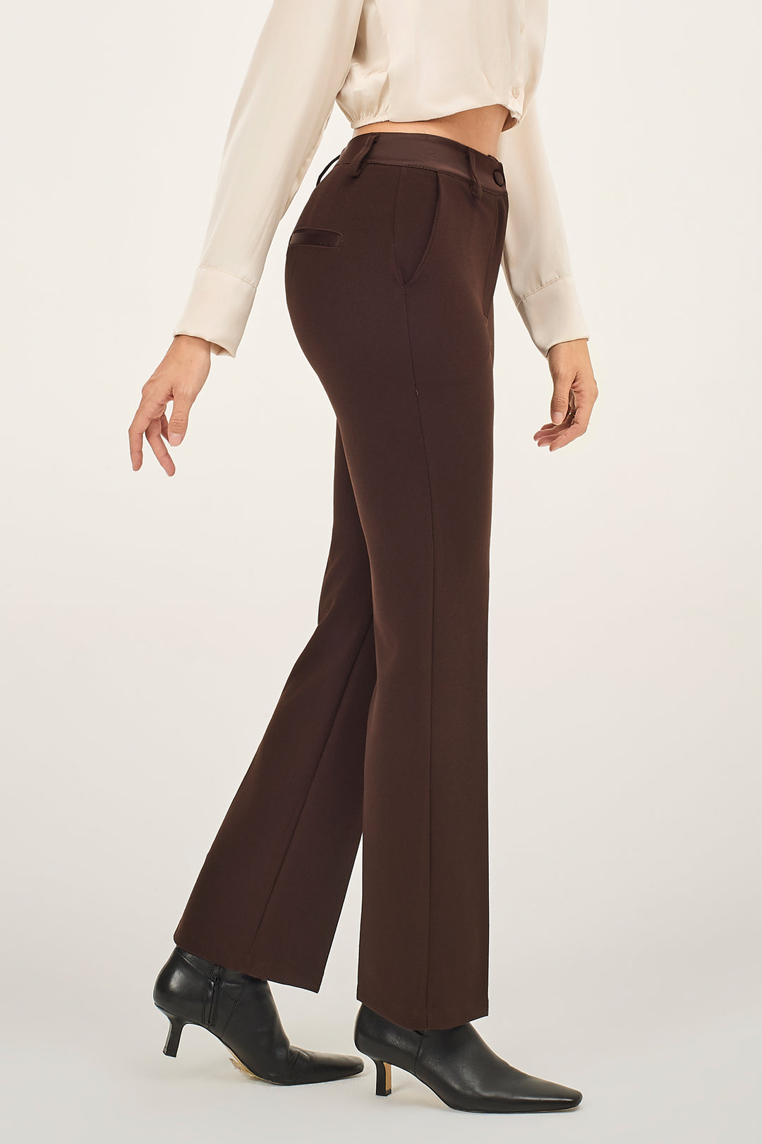 Pantalone chino in cady stretch