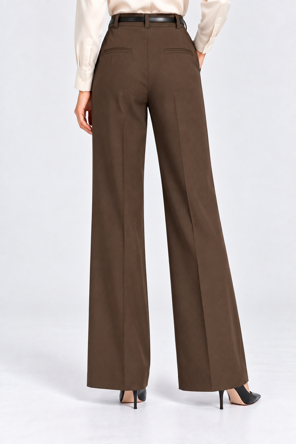 pantalone chino in gabardine stretch
