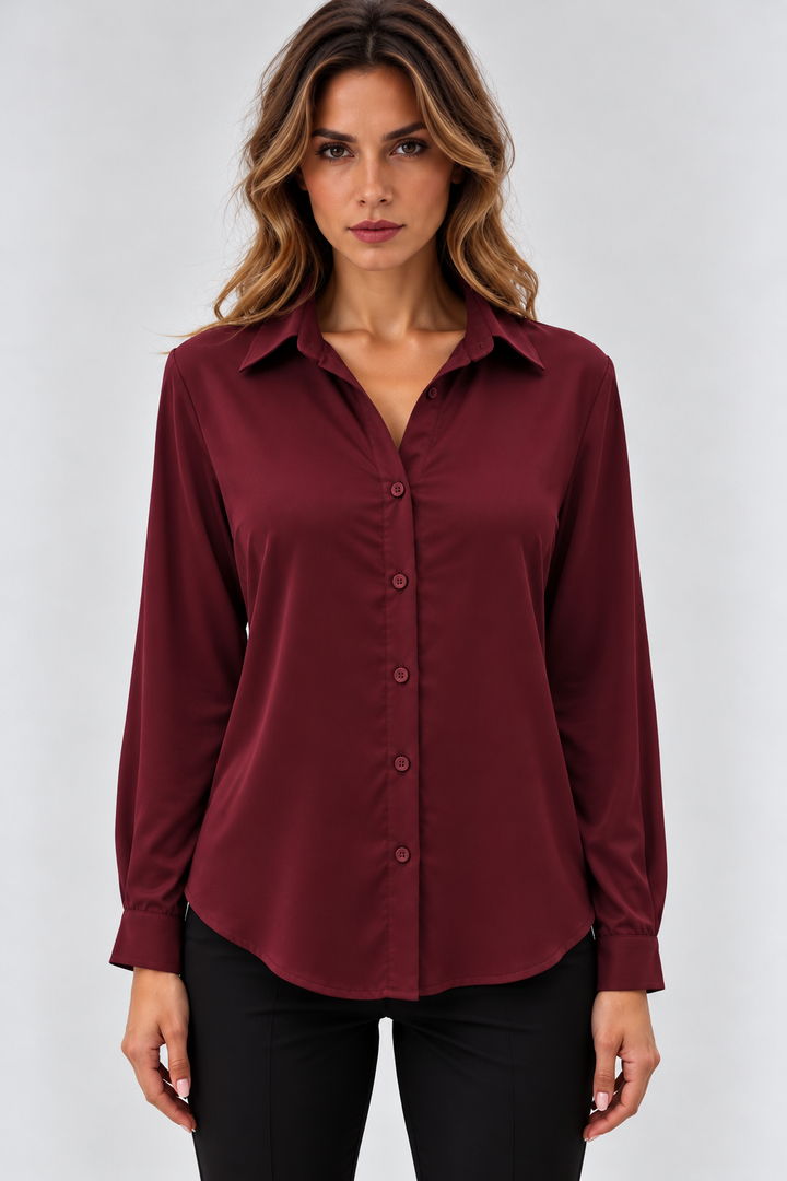 Camicia in satin