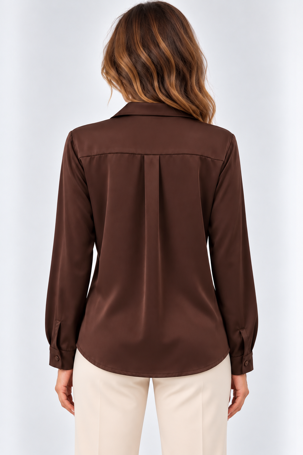 Camicia in satin