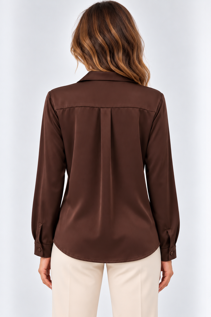 Camicia in satin