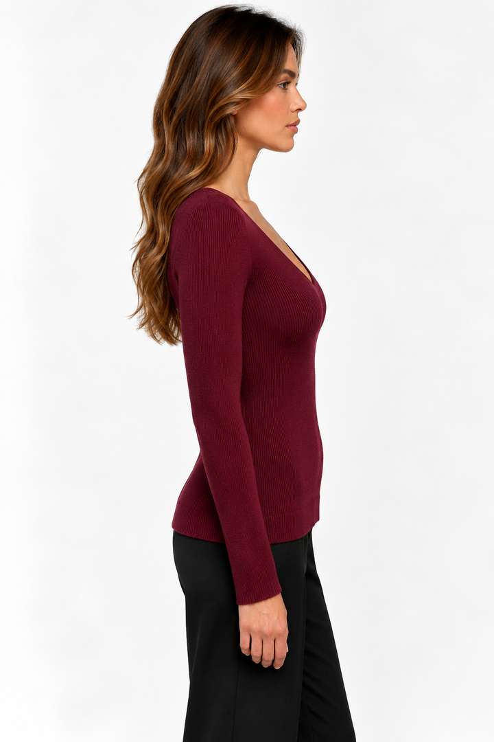Maglia scollo a V
