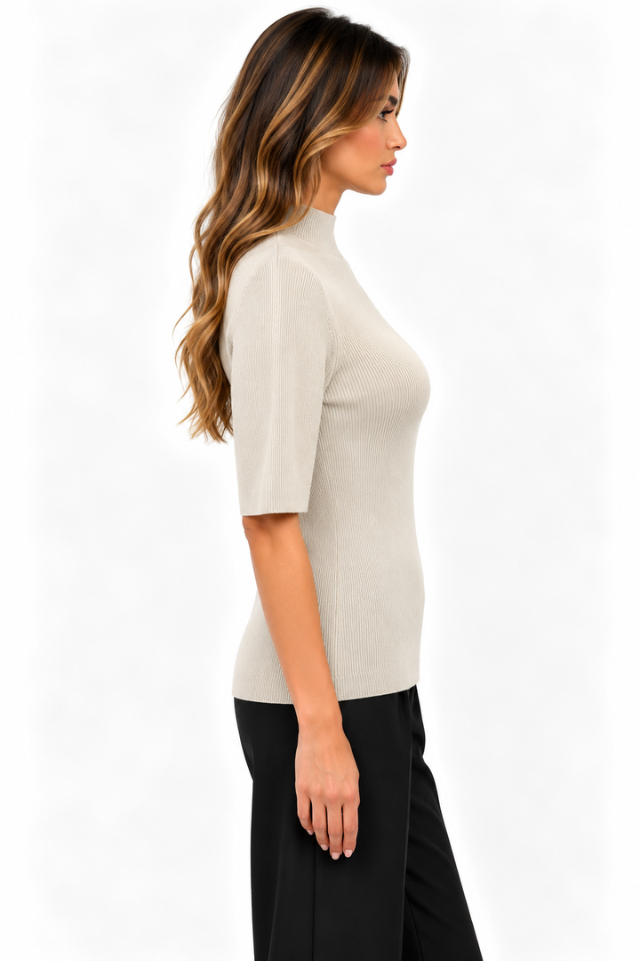 Maglia collo a lupetto