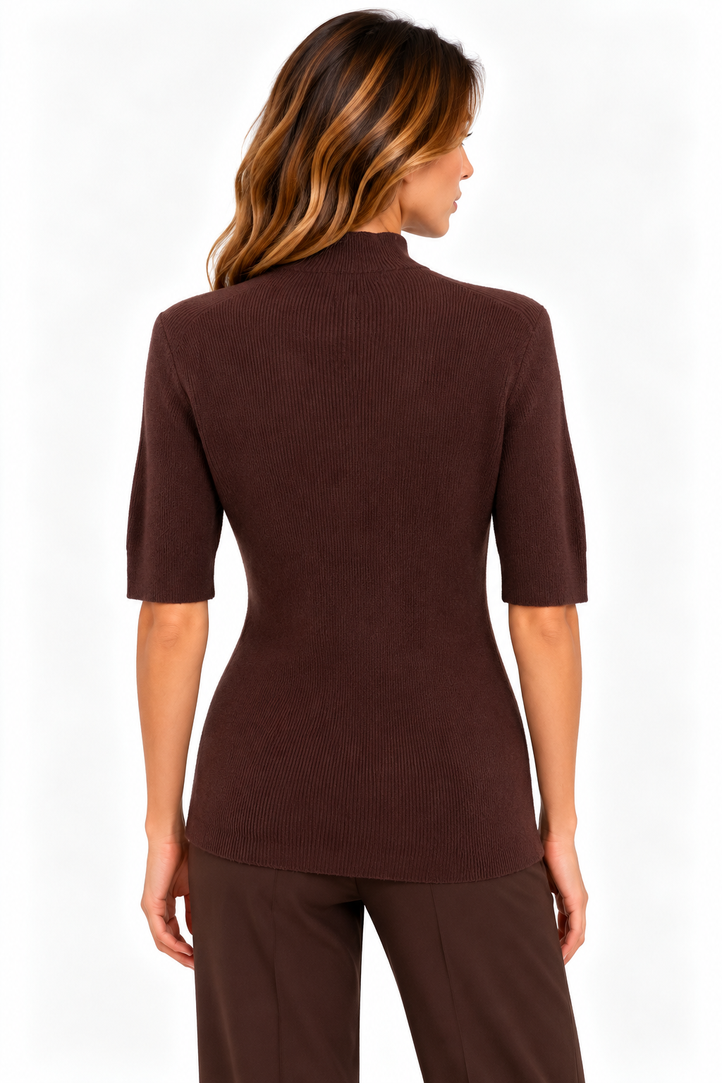 Maglia collo a lupetto